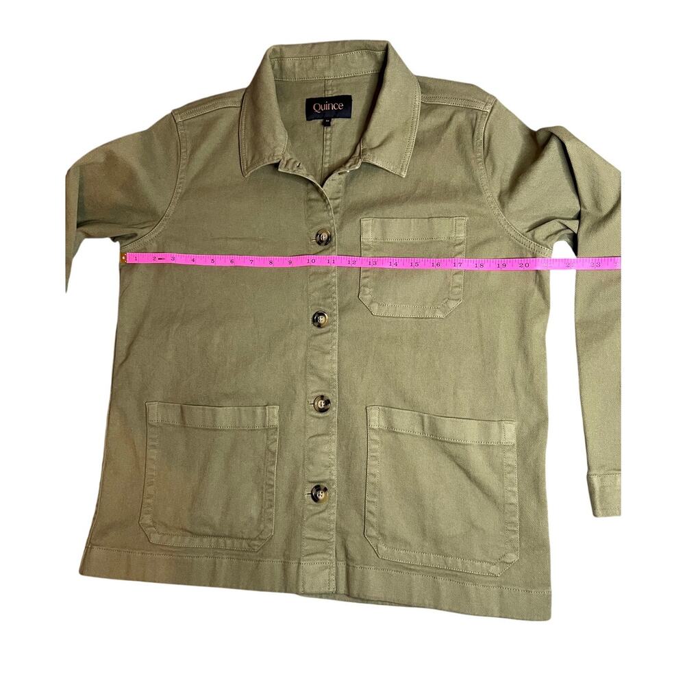 Quince Organic Comfort Stretch Chore Jacket Medium (B110366) - Picture 4 of 9